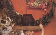 Alma-Tadema, Sir Lawrence The Roman Potters in Britain (mk23) oil